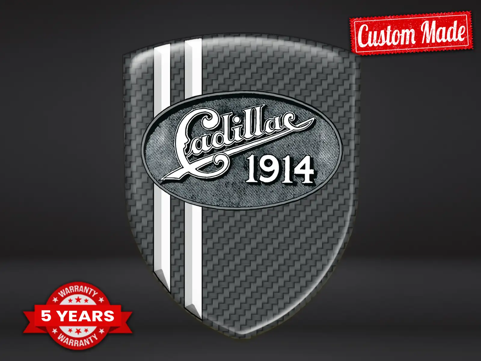 Cadillac Selbstklebende Folien Exklusive Optik Autoaufkleber